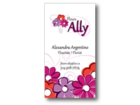 Fleurs Ally Business Card