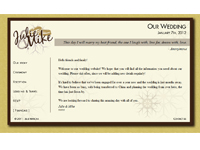 Julie & Mike Wedding Website